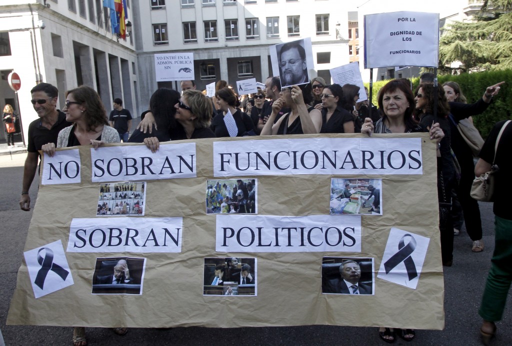 Una manifestación reciente en Oviedo. Foto de Mario Rojas