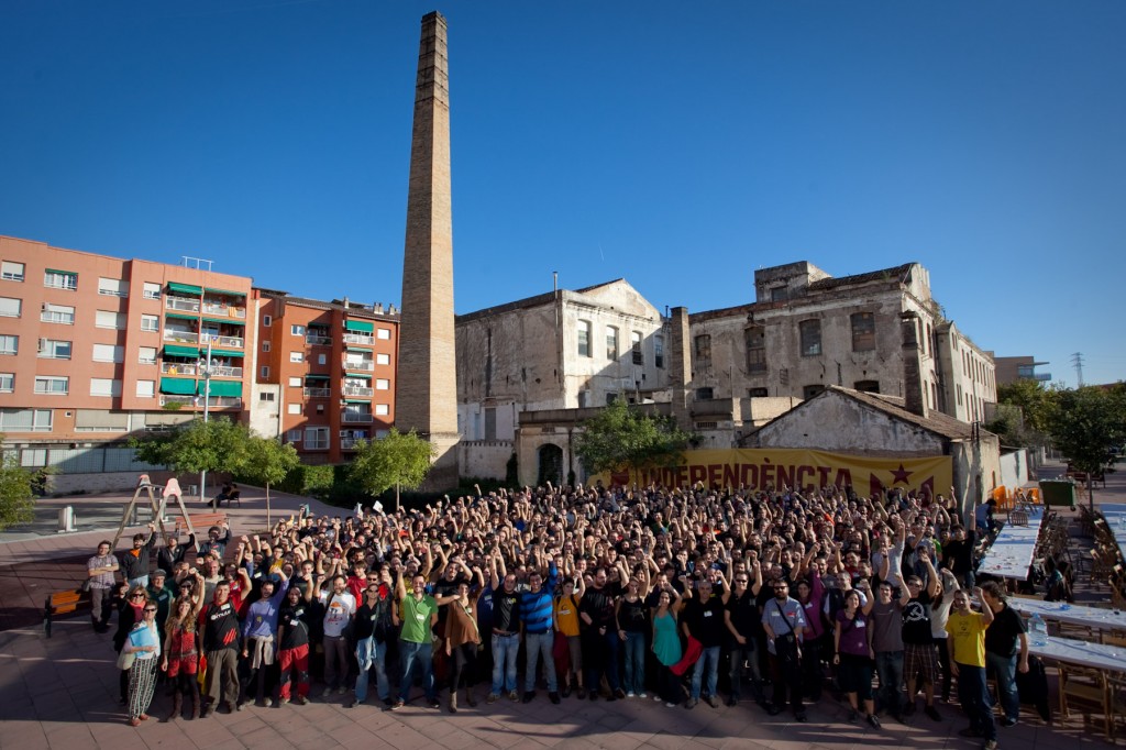 La presencia social de la CUP en Cataluña es relevante en muchos municipios. Foto / Miquel Monfort.