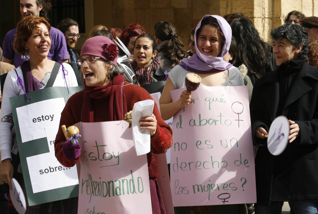MUJER ABORTO FEMINISTAS MROJAS