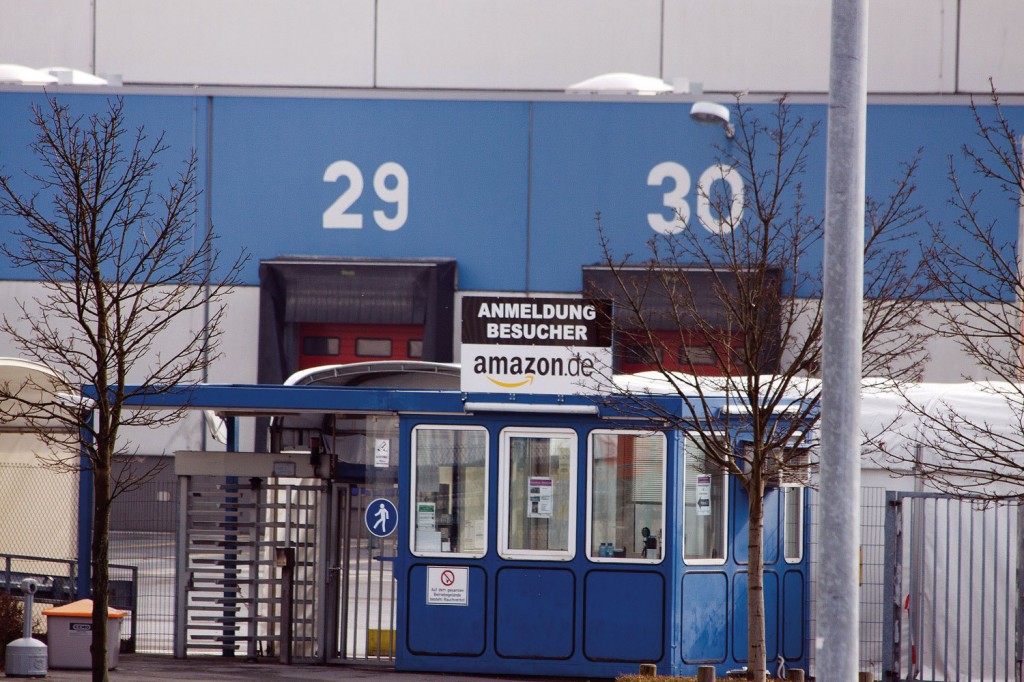 Centro logístico de Amazon en Werne, Alemania. Foto / Dirk Vordestrasse.
