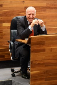 Faustino Blanco, consejero de Sanidad de Asturias. Foto / Iván Martínez.