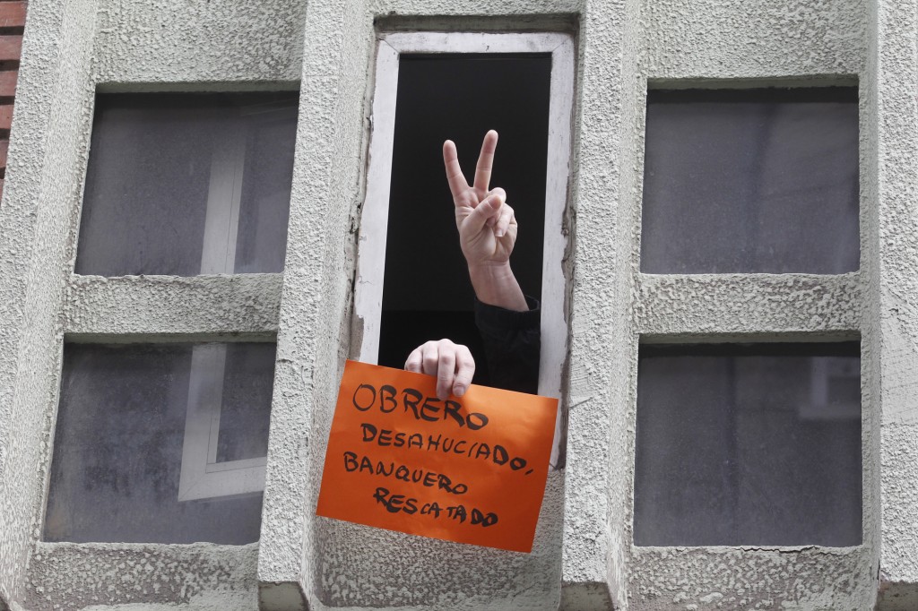 El drama de los desahucios es uno de los más graves desde el inicio de la crisis. Foto / Mario Rojas.