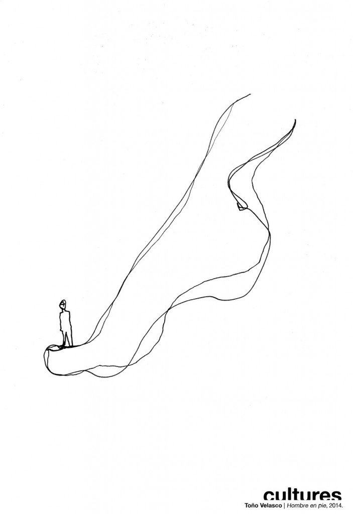 La portada de "Cultures" del número 32 ilustrada por Toño Velasco.