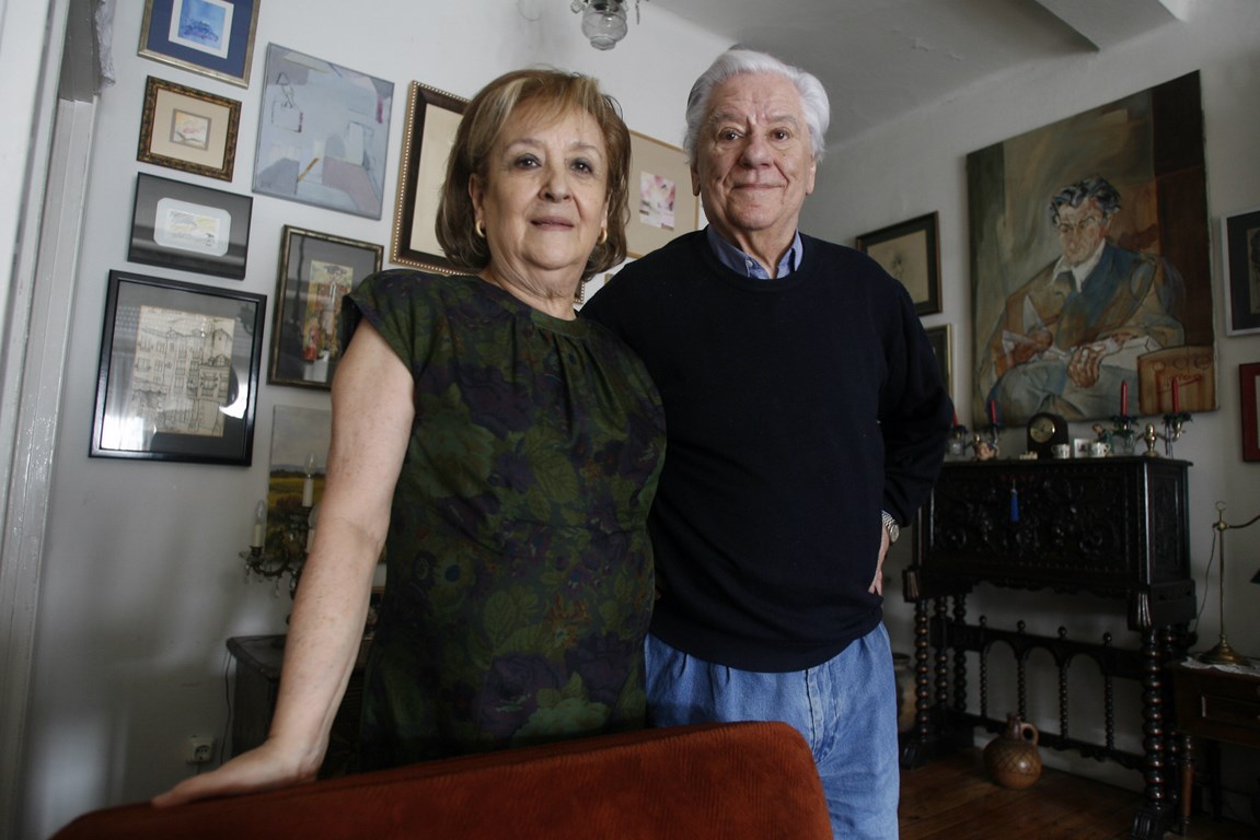 Juan Benito Argüelles formó pareja inseparable con Lola Lucio. Foto / Mario Rojas.