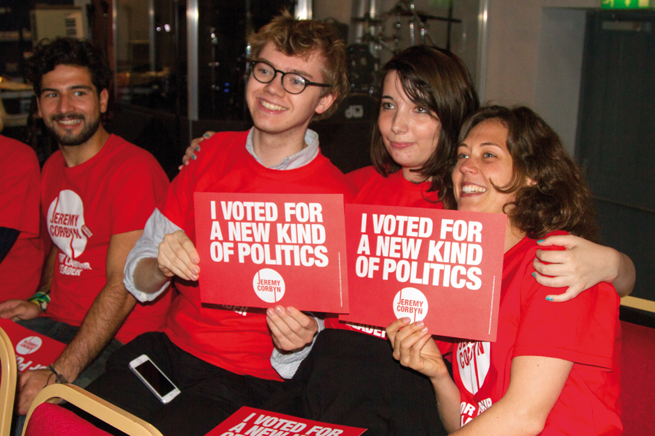 A Corbyn lo apoyan las bases laboristas y los jóvenes. Foto / Rita Álvarez Tudela.