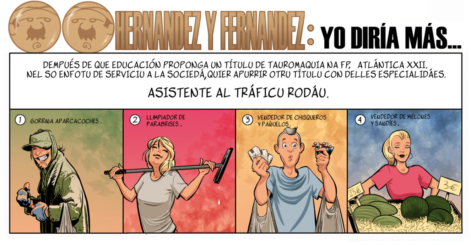 La Tira de Adolfo Manzano y Alberto Cimadevilla.